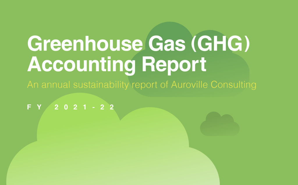 Auroville Consulting GHG Report (FY 20212022) Auroville Consulting