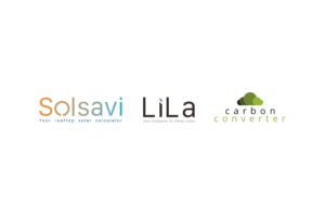 logo of solsavi lila carbon converter tools by Auroville consulting, Tamil Nadu